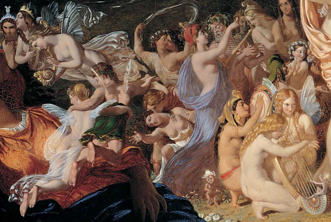 La riconciliazione di Oberon e Titania - dettaglio 3